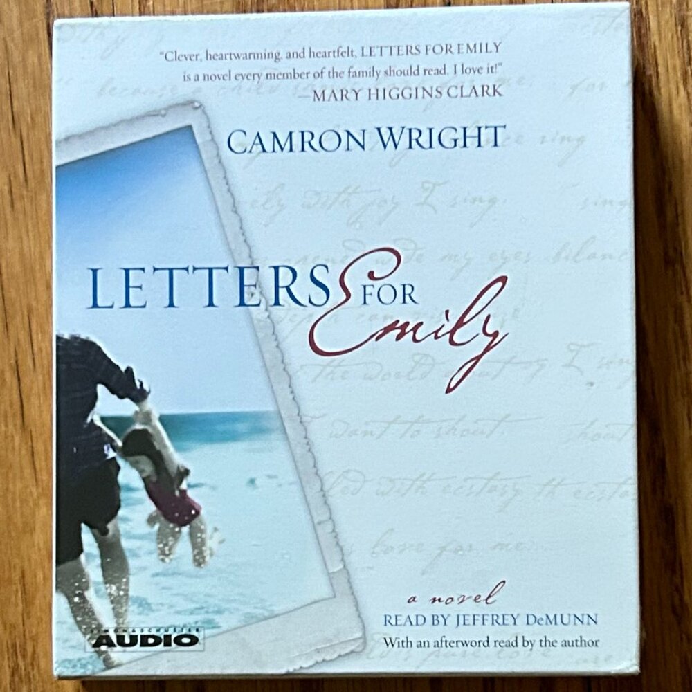 Letters for Emily by Camron Wright--Audiobook CDs